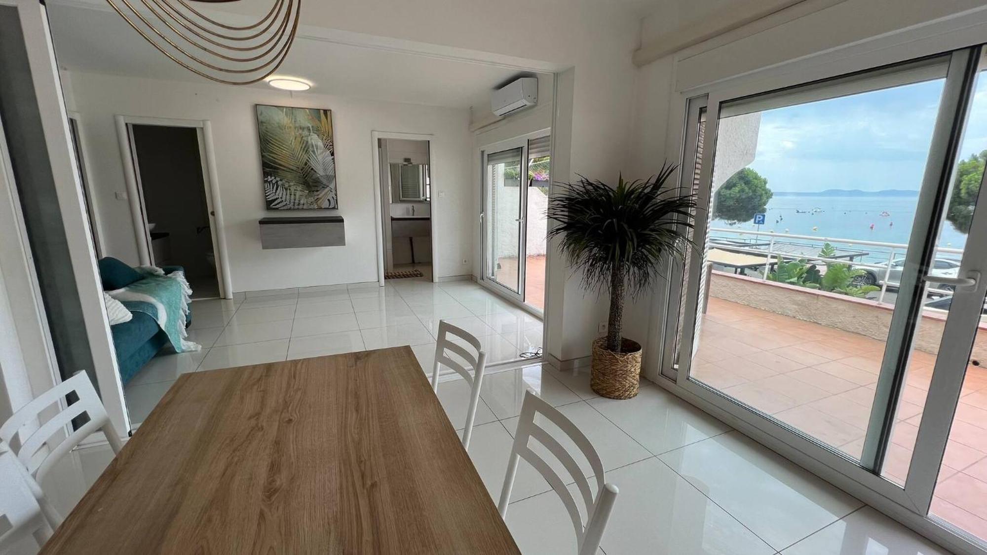 Precioso Apartamento Moderno En Primera Linea Del Mar Av-11 Roses Exteriér fotografie